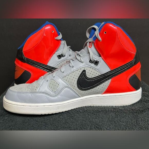 Nike Son Of Force Men’s Size 9 Gray/Orange/Blue - 616281-003 - Shoes CLEAN RARE - Picture 3 of 9
